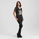 Zennovawear Women's New Orleans Saints Keith Kirkwood Black Team Game Jersey