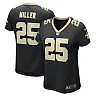 Zennovawear Women's New Orleans Saints Kendre Miller Black Team Game Jersey