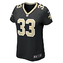 Zennovawear Women's New Orleans Saints Kirk Merritt Black Team Game Jersey