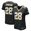 Zennovawear Women's New Orleans Saints Lonnie Johnson Black Game Player Jersey