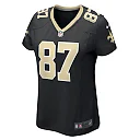 Zennovawear Women's New Orleans Saints Lucas Krull Black Game Player Jersey