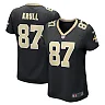 Zennovawear Women's New Orleans Saints Lucas Krull Black Game Player Jersey