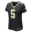Zennovawear Women's New Orleans Saints Lynn Bowden Jr. Black Team Game Jersey