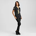Zennovawear Women's New Orleans Saints Lynn Bowden Jr. Black Team Game Jersey
