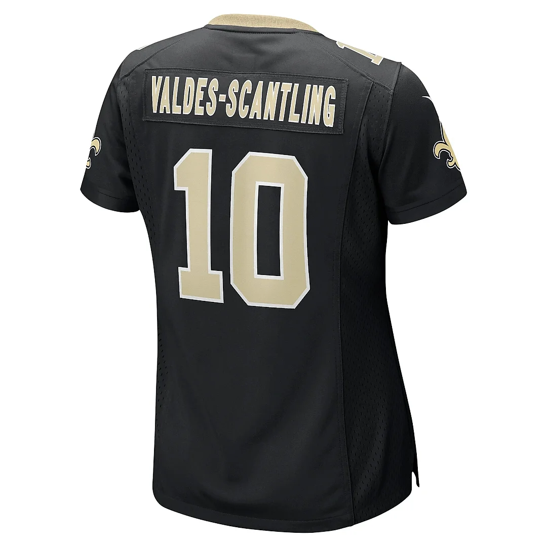 Zennovawear Women's New Orleans Saints Marquez Valdes-Scantling Black Game Jersey