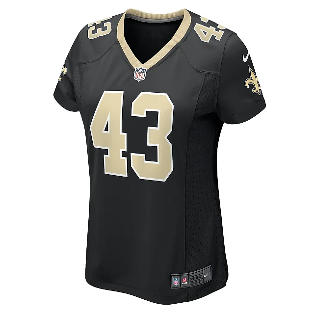 Zennovawear Women's New Orleans Saints Matthew Hayball Black Game Jersey