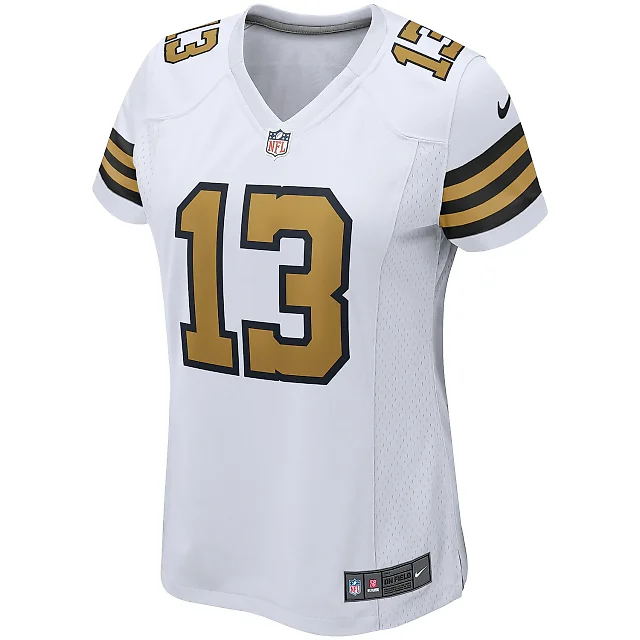 Zennovawear Women's New Orleans Saints Michael Thomas White Alternate Game Jersey