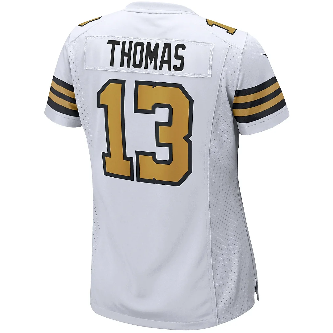 Zennovawear Women's New Orleans Saints Michael Thomas White Alternate Game Jersey