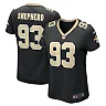 Zennovawear Women's New Orleans Saints Nathan Shepherd Black Game Jersey