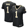 Zennovawear Women's New Orleans Saints Number 1 Bride Black Game Jersey