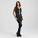 Zennovawear Women's New Orleans Saints Number 1 Mom Black Game Jersey