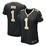 Zennovawear Women's New Orleans Saints Number 1 Mom Black Game Jersey