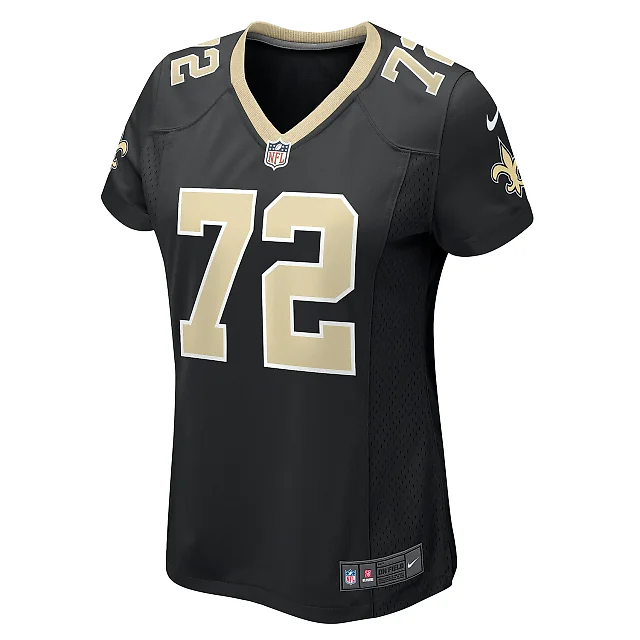 Zennovawear Women's New Orleans Saints Storm Norton Black Game Jersey