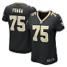 Zennovawear Women's New Orleans Saints Taliese Fuaga Black Game Jersey