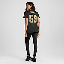 Zennovawear Women's New Orleans Saints Trai Turner Black Team Game Jersey