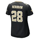 Zennovawear Women's New Orleans Saints Tre Herndon Black Game Jersey