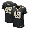 Zennovawear Women's New Orleans Saints Zach Wood Black Game Jersey