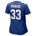 Zennovawear Women's New York Giants Aaron Robinson Royal Game Player Jersey