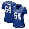 Zennovawear Women's New York Giants Aaron Stinnie Royal Game Jersey