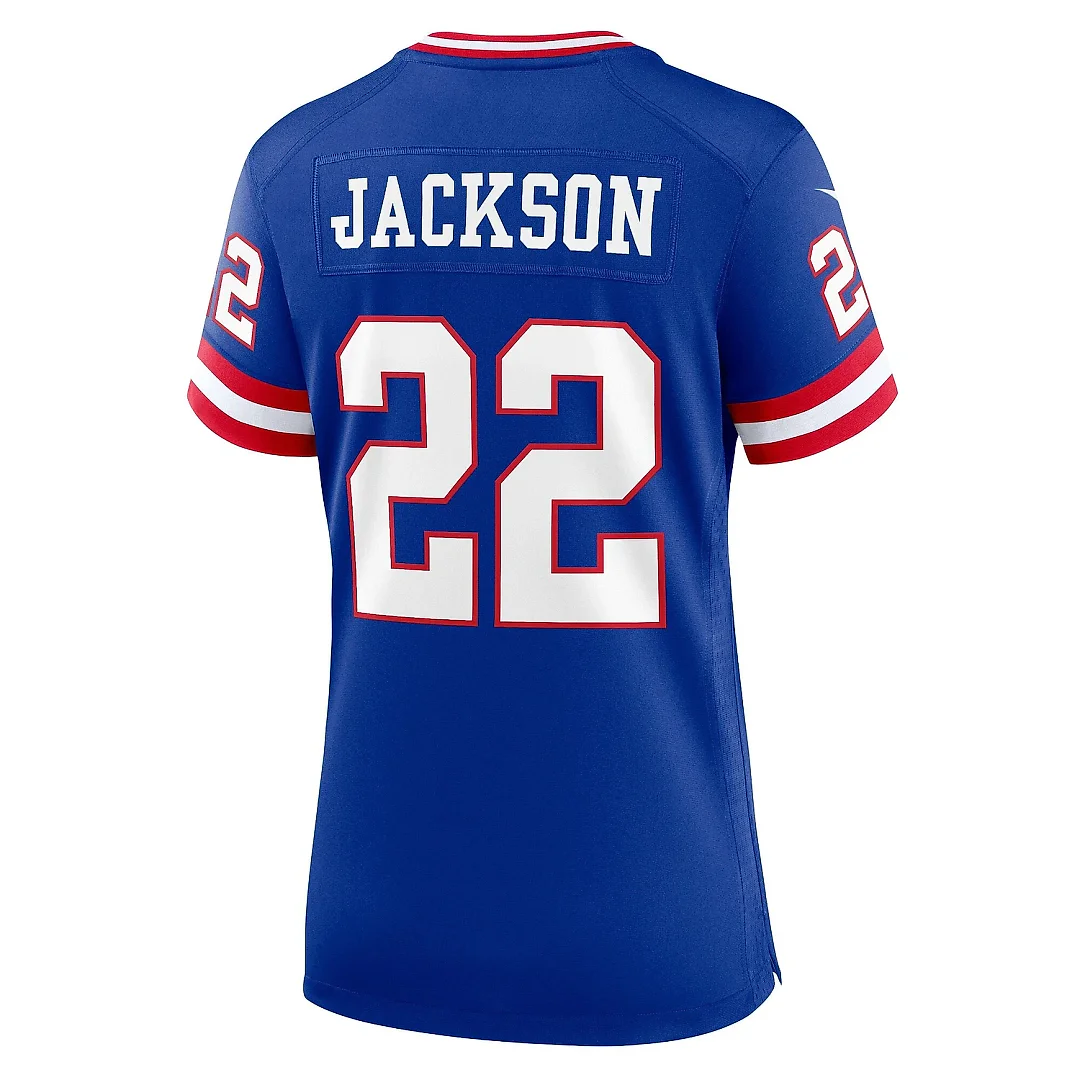 Zennovawear Women's New York Giants Adoree' Jackson Royal Classic Player Game Jersey