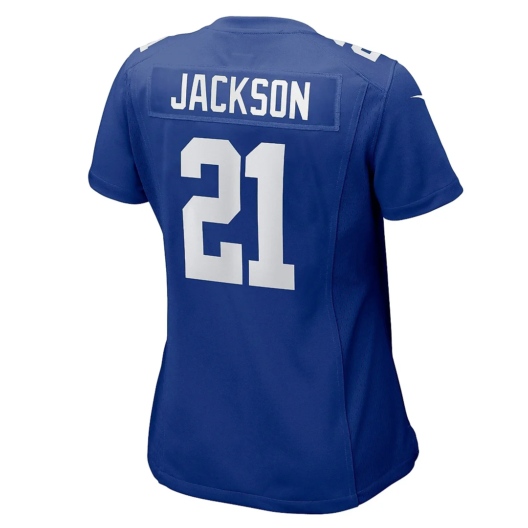 Zennovawear Women's New York Giants Adoree' Jackson Royal Game Jersey