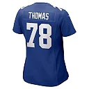 Zennovawear Women's New York Giants Andrew Thomas Royal Game Jersey