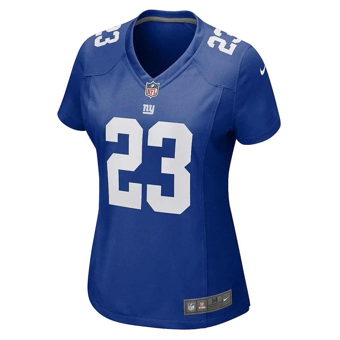 Zennovawear Women's New York Giants Anthony Johnson Jr. Royal Game Jersey