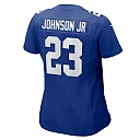 Zennovawear Women's New York Giants Anthony Johnson Jr. Royal Game Jersey