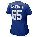 Zennovawear Women's New York Giants Austin Schlottmann Royal Game Jersey