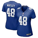 Zennovawear Women's New York Giants Benton Whitley Royal Game Jersey