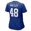 Zennovawear Women's New York Giants Benton Whitley Royal Game Jersey