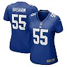 Zennovawear Women's New York Giants Boogie Basham Royal Game Jersey