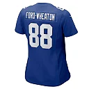 Zennovawear Women's New York Giants Bryce Ford-Wheaton Royal Game Jersey