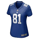 Zennovawear Women's New York Giants Cam Sims Royal Team Game Jersey