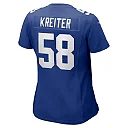 Zennovawear Women's New York Giants Casey Kreiter Royal Game Jersey