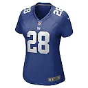 Zennovawear Women's New York Giants Cor'Dale Flott Royal Game Player Jersey