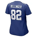 Zennovawear Women's New York Giants Daniel Bellinger Royal Game Player Jersey