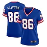 Zennovawear Women's New York Giants Darius Slayton Royal Classic Player Game Jersey