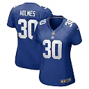 Zennovawear Women's New York Giants Darnay Holmes Royal Game Jersey