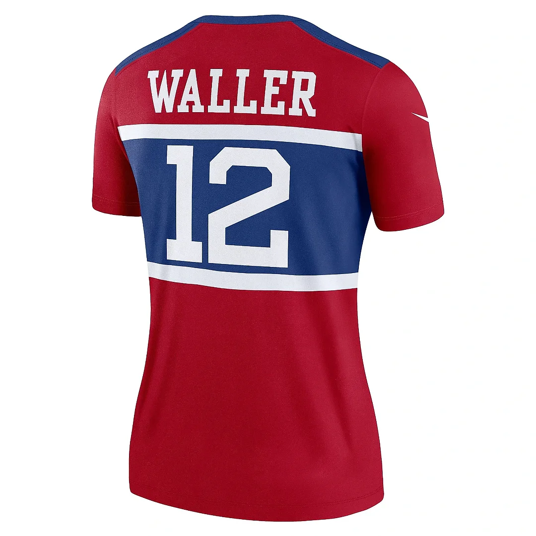 Zennovawear Women's New York Giants Darren Waller Red Alternate Legend Player Performance Top