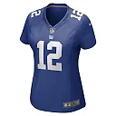 Zennovawear Women's New York Giants Davis Webb Royal Game Player Jersey