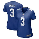 Zennovawear Women's New York Giants Deonte Banks Royal Game Jersey