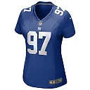 Zennovawear Women's New York Giants Dexter Lawrence II Royal Team Game Player Jersey