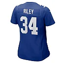 Zennovawear Women's New York Giants Elijah Riley Royal Game Jersey