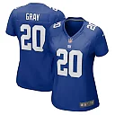 Zennovawear Women's New York Giants Eric Gray Royal Game Jersey