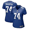 Zennovawear Women's New York Giants Greg Van Roten Royal Team Game Jersey
