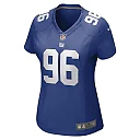 Zennovawear Women's New York Giants Henry Mondeaux Royal Game Player Jersey