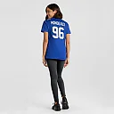 Zennovawear Women's New York Giants Henry Mondeaux Royal Game Player Jersey