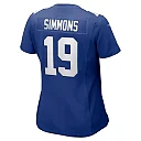 Zennovawear Women's New York Giants Isaiah Simmons Royal Team Game Jersey