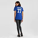 Zennovawear Women's New York Giants Jack Anderson Royal Game Player Jersey